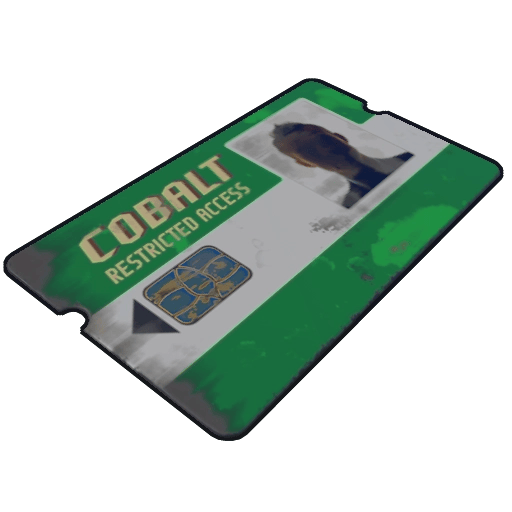 RUST Green Keycard Corrosion Hour