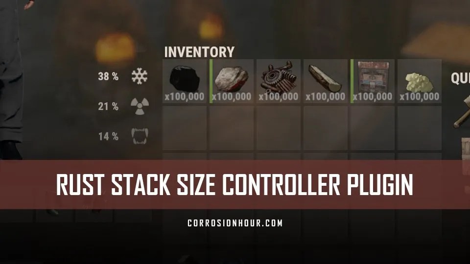 RUST Stack Size Controller Plugin (How to Install, Configure & Use)