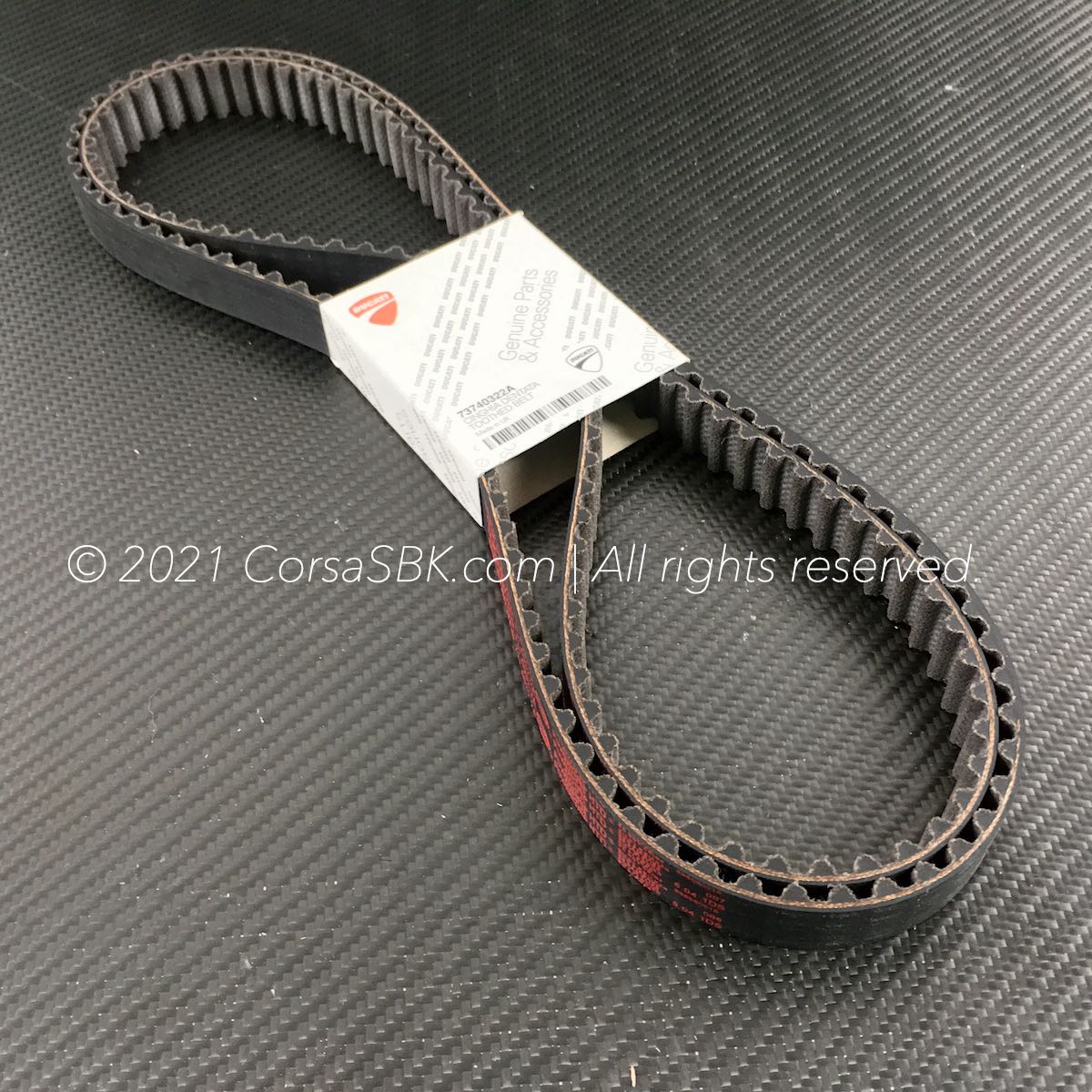 Ducati OE Multistrada 1200 Timing belts MY '15 '18 73740321B