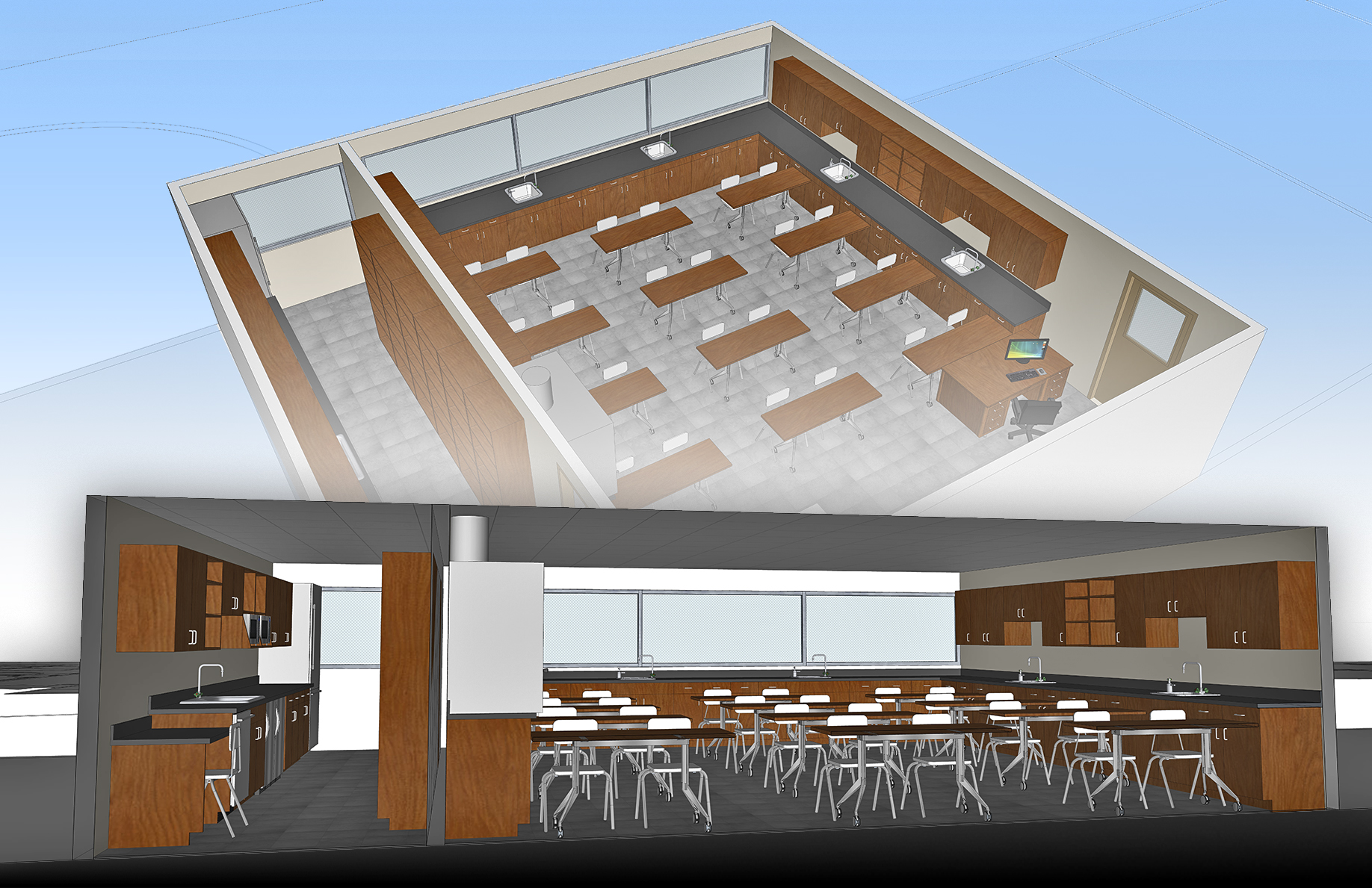 STEM Classroom Modernization — Cortner Architectural Co.