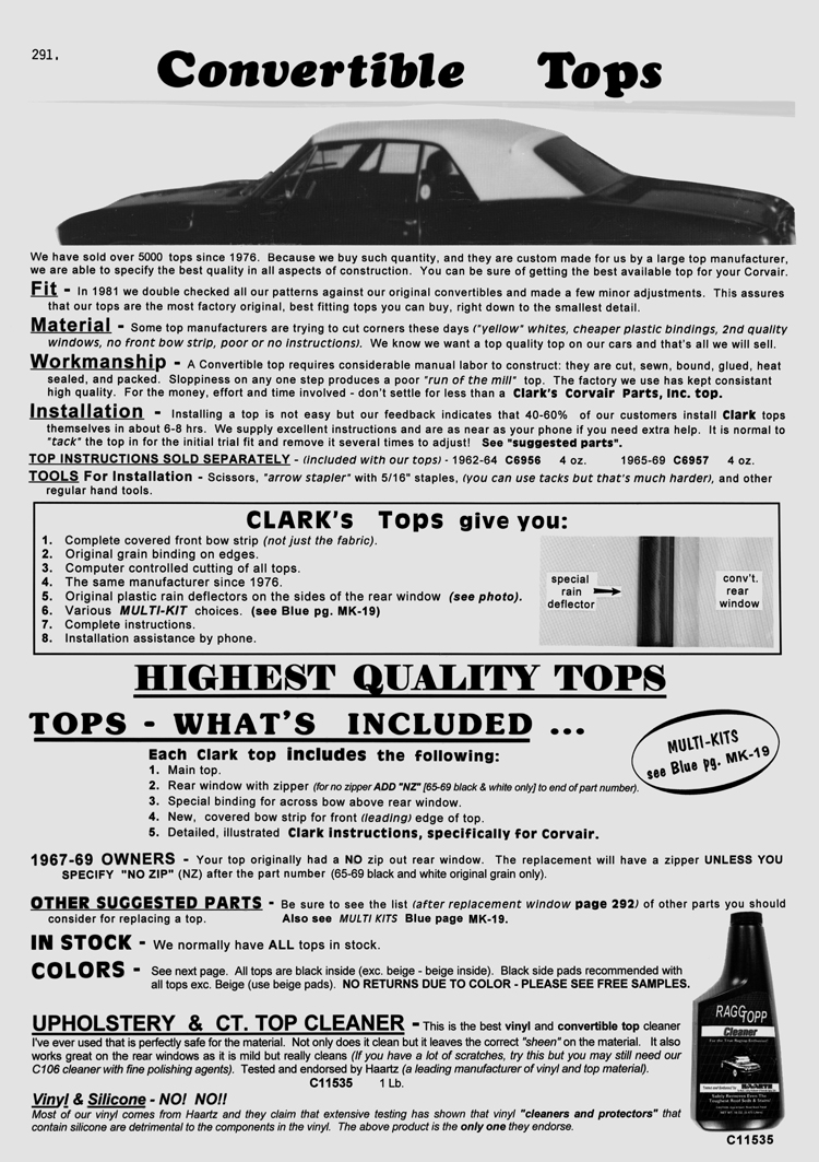 The 64 convertable, chapter 2 top repair Corvair Forum