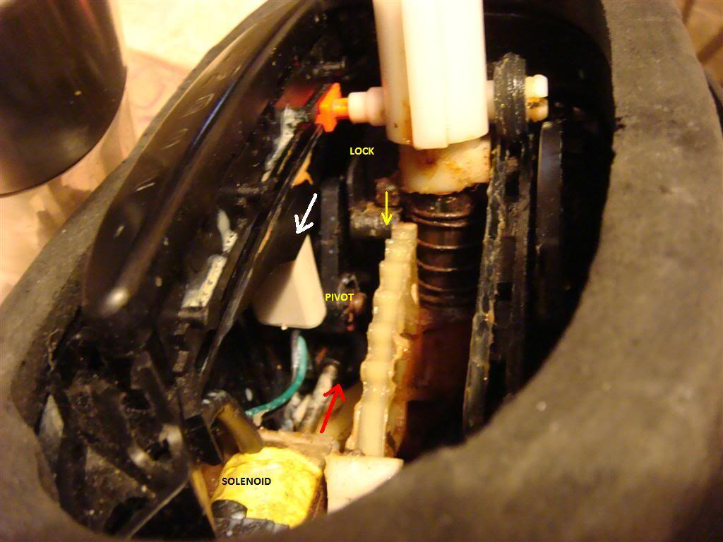 where is shift lock control solenoid located? - CorvetteForum
