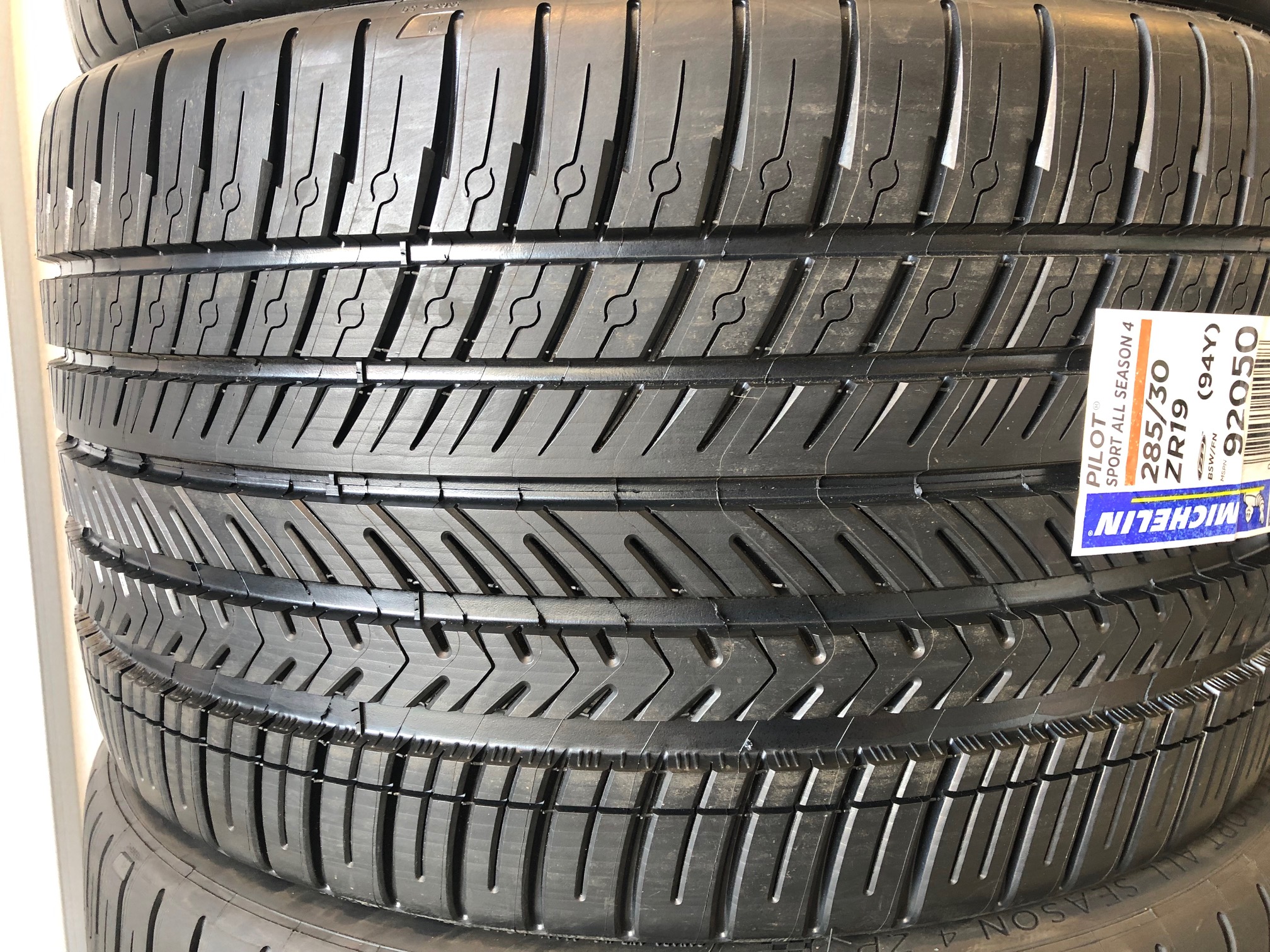 Corvette Tires Michelin Pilot Sport All Season 4 ZP Tires