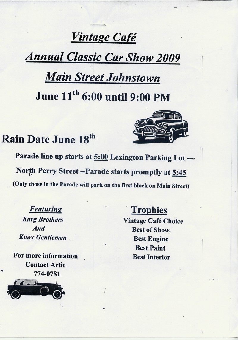 to Capital Car Shows