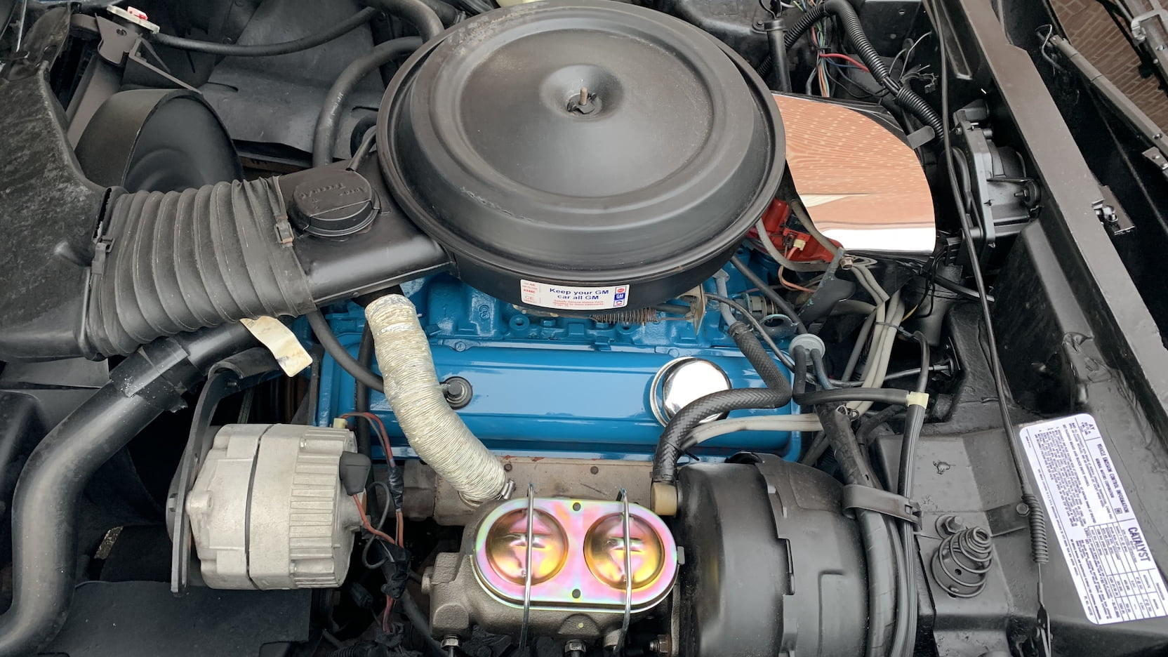 1977 Corvette Engine