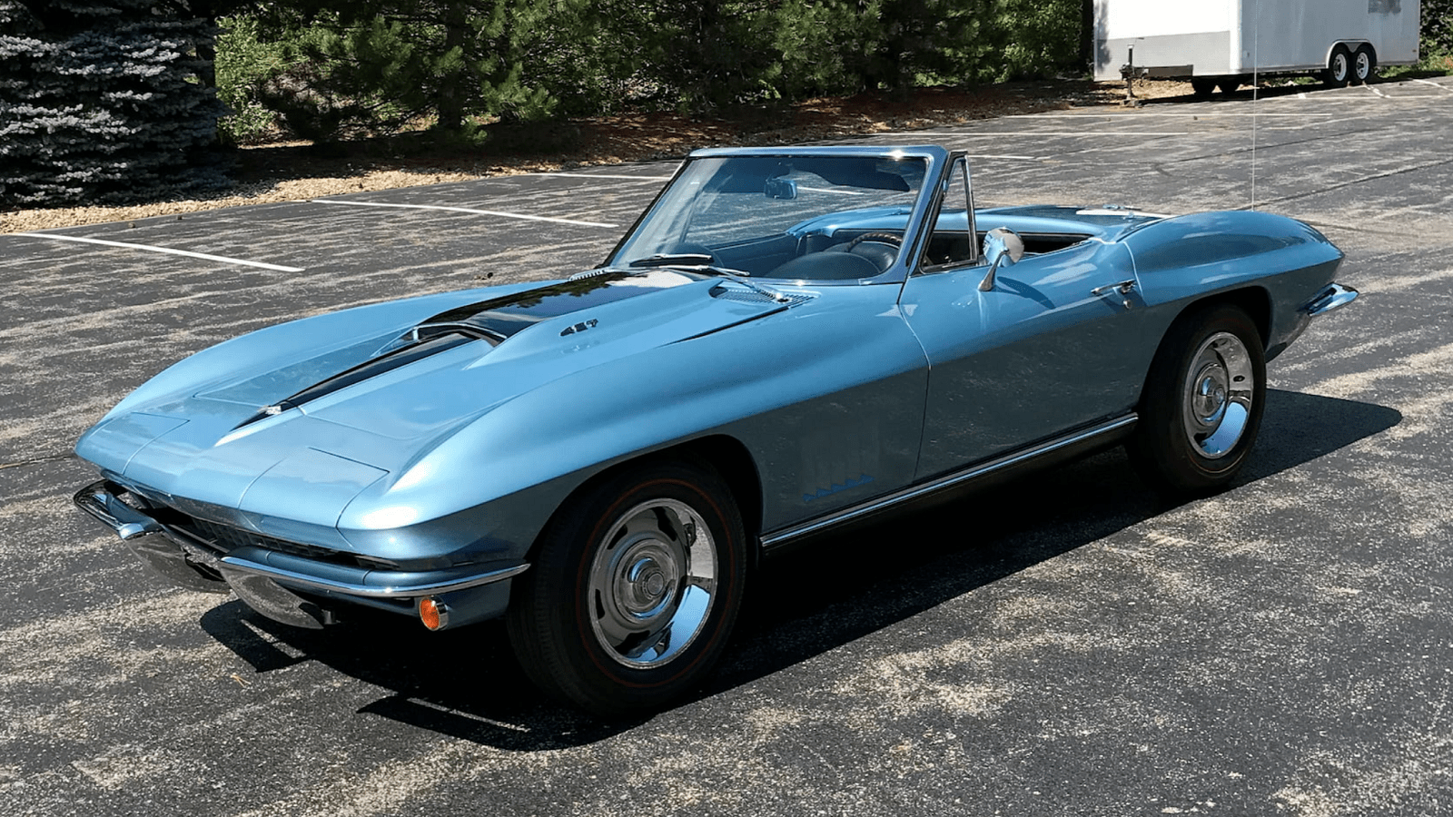 Elkhart Blue 1967 Chevrolet Corvette
