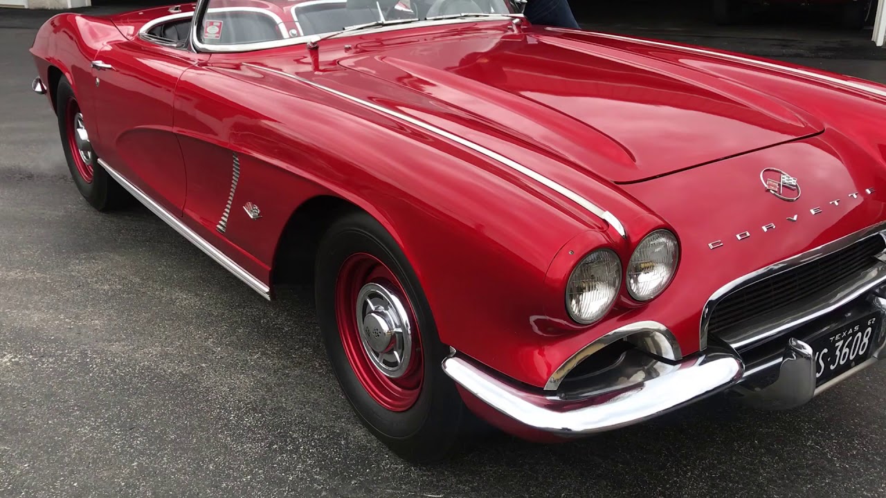 Honduras Maroon 1962 Chevrolet Corvette
