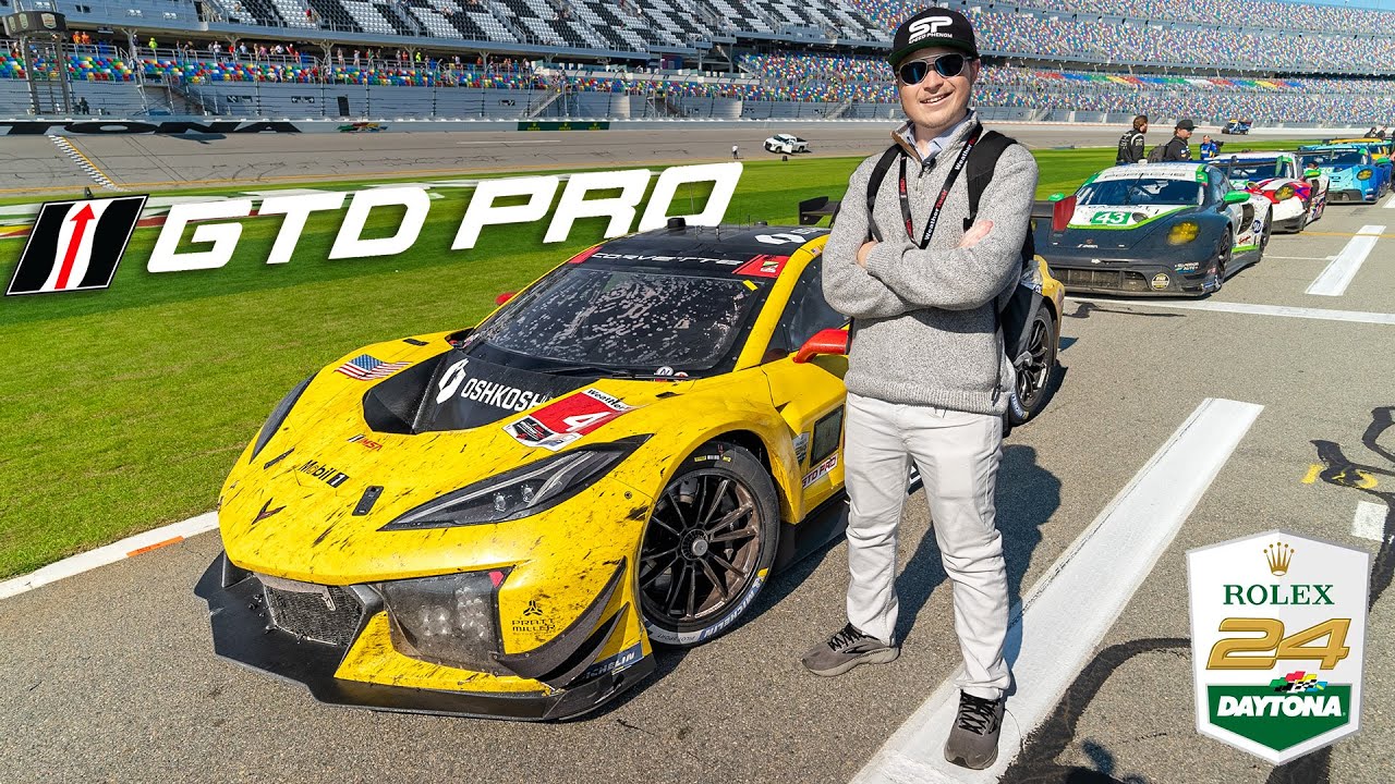 Behindthescenes Look Of The Corvette Z06 At Daytona