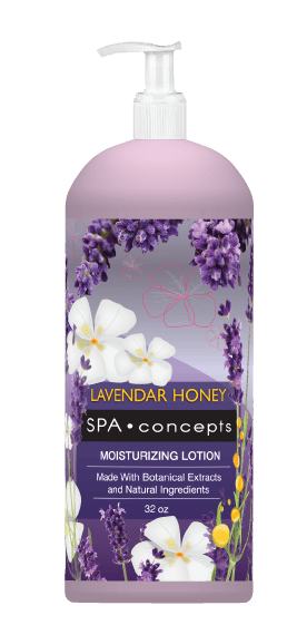 Spa Concept: Lavender Honey Body Lotion