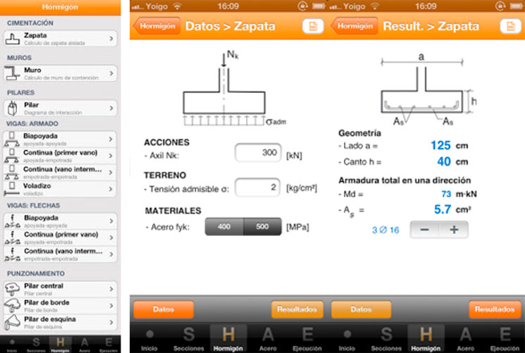 NG Structures, la app de los Números gordos en el proyecto de estructuras