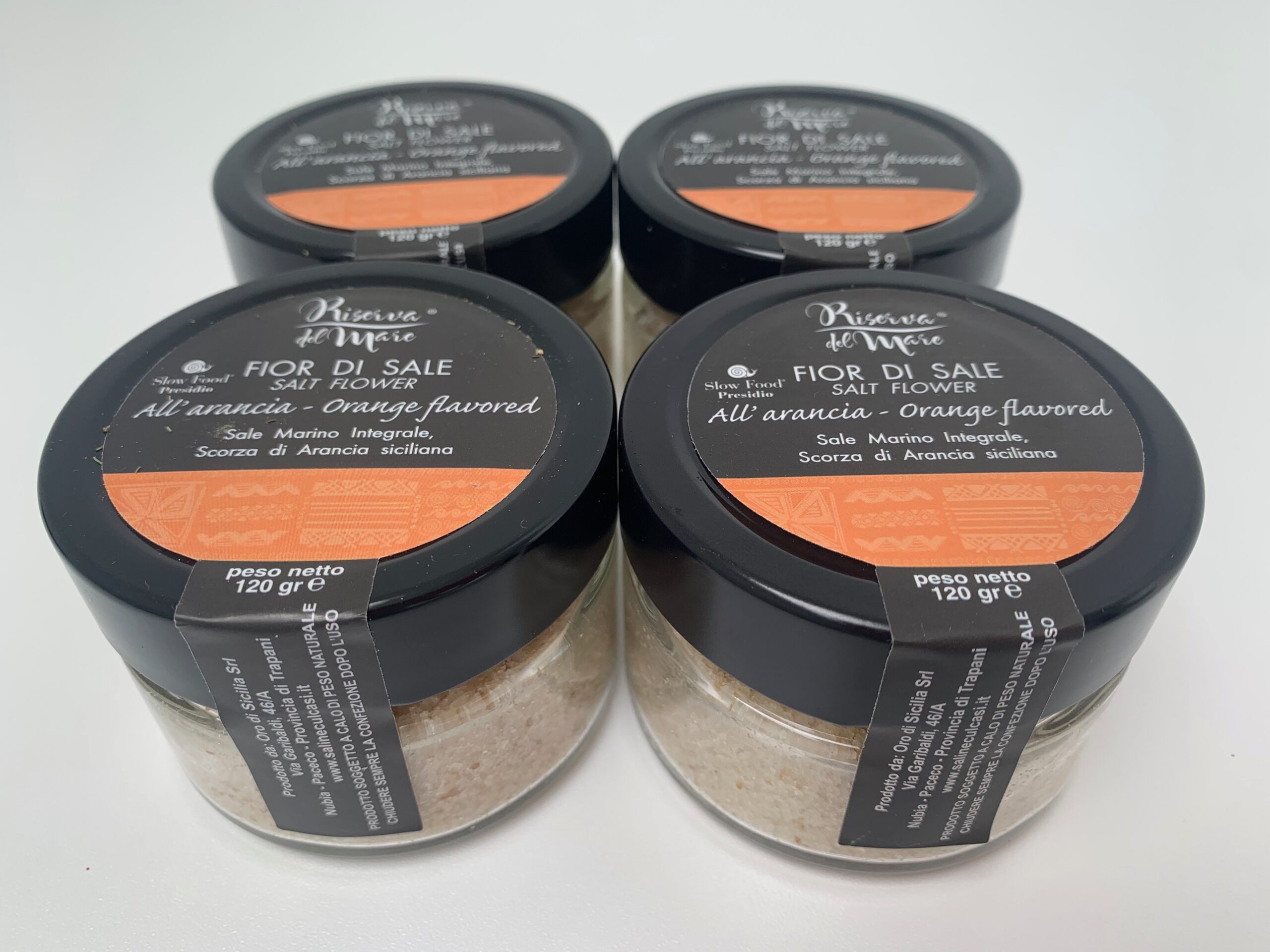 Fior di Sale all'arancia (120g) Zeezout (Fleur de Sel
