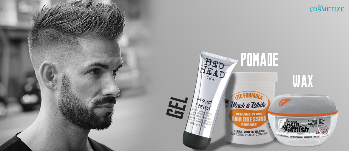 Pomade Vs Wax Vs Gel What To Use Cosmetize Blog