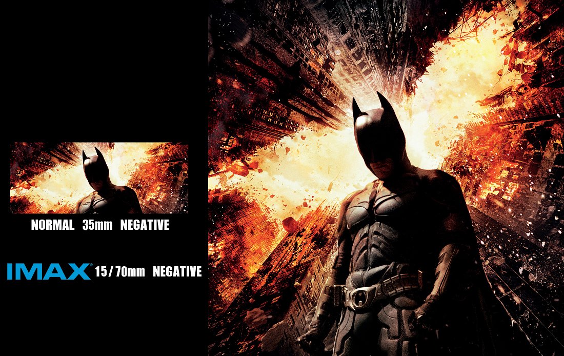 The Dark Knight Rises in IMAX! Cosmic Comics!