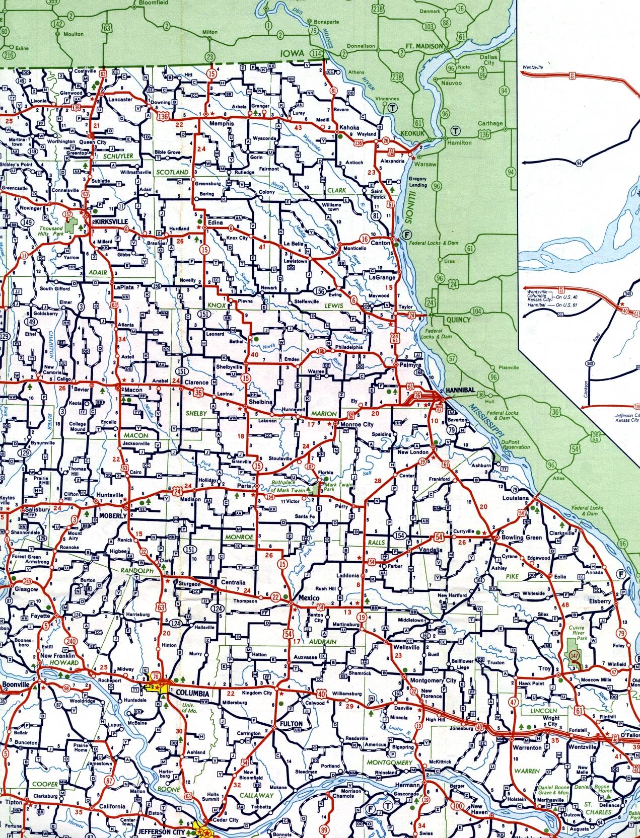 Map Of Northeast Missouri Map Of Northeast Missouri Oakland County Michigan Map