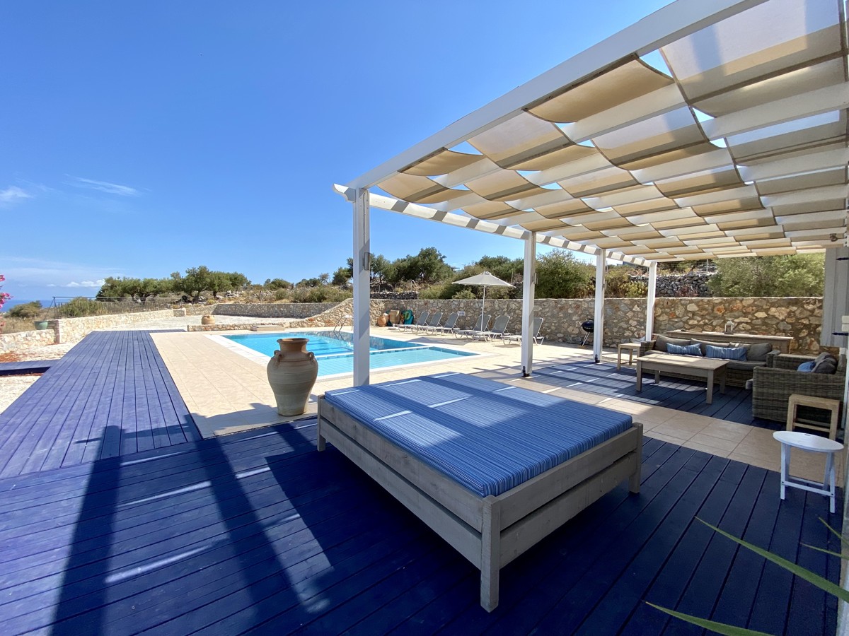 Stone Villa With Amazing Sea Views For Sale In Kokkino Chorio