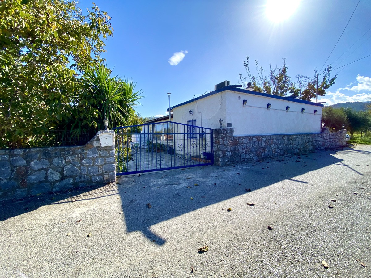 Detached Stone House With Beautiful Garden For Sale In Vryses