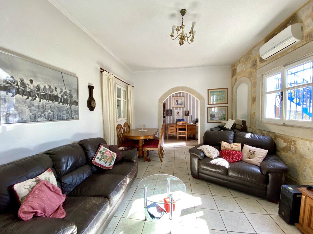 Detached Stone House With Beautiful Garden For Sale In Vryses