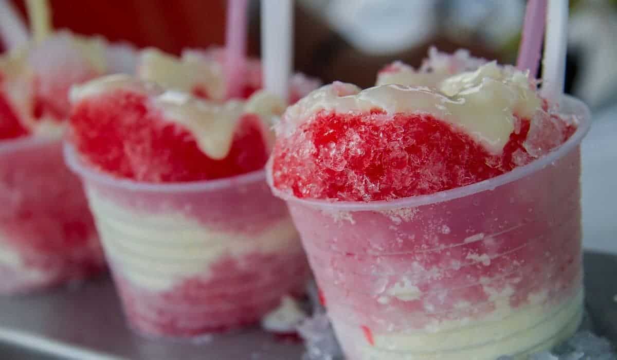 Costa Rica Copo A Shaved Ice Treat Also Known as Churchill