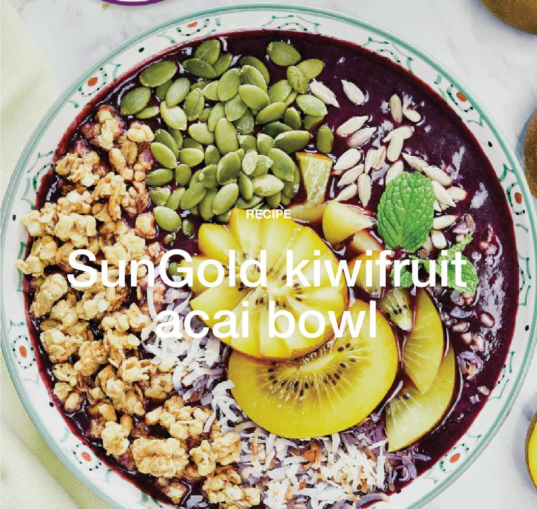 SunGold kiwifruit acai bowl Costco Australia