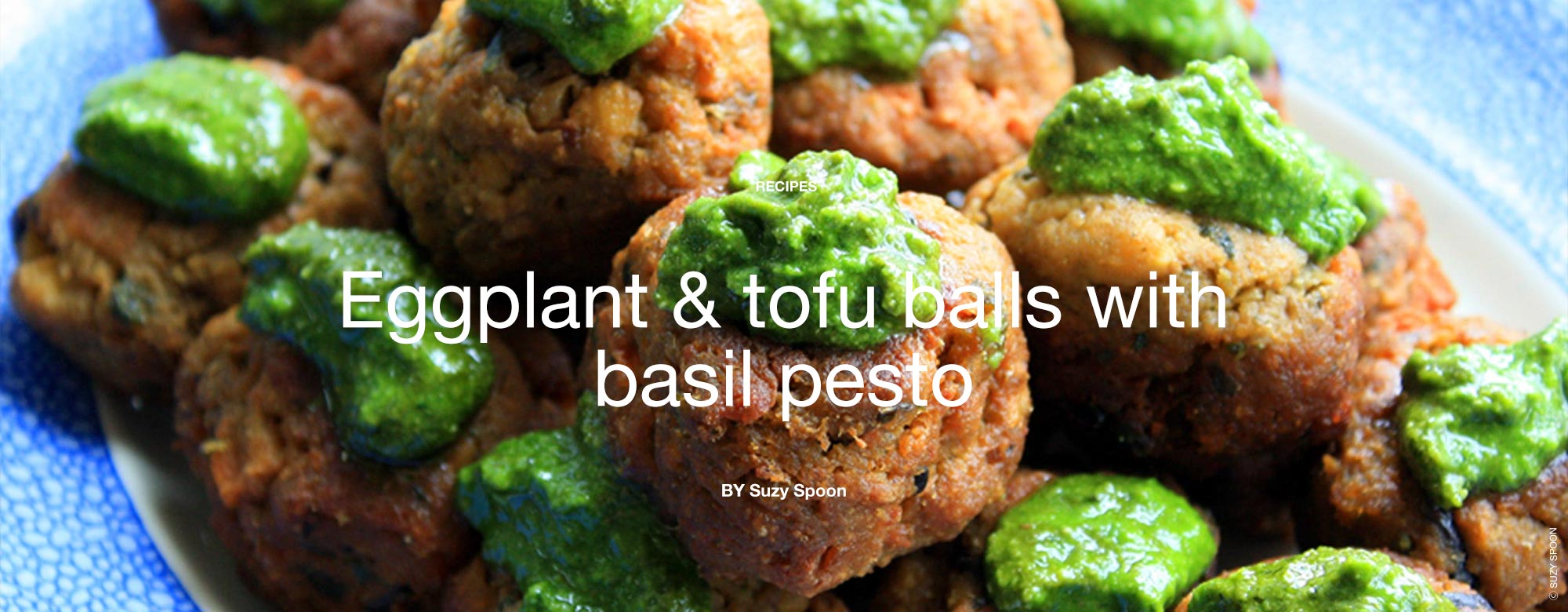 Eggplant and tofu balls with basil pesto Costco Australia