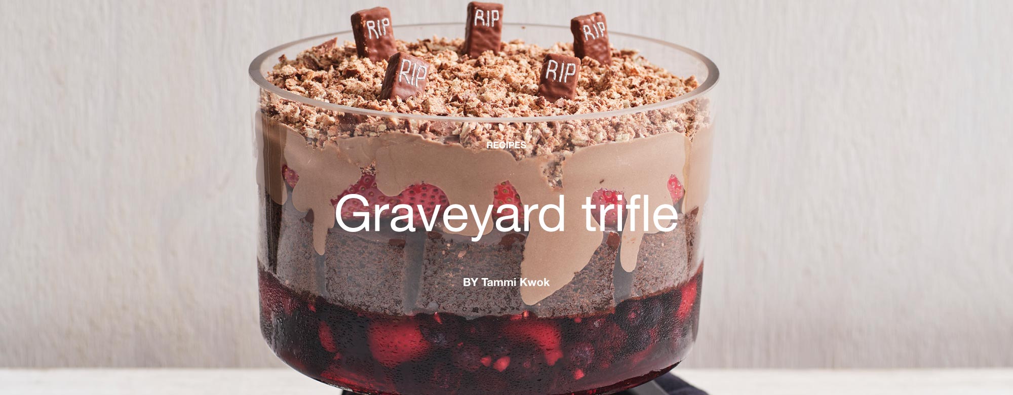 Graveyard trifle Costco Australia