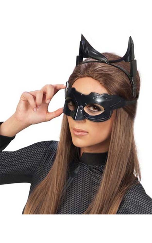 Catwoman Deluxe Goggles & Ears Costume Crazy