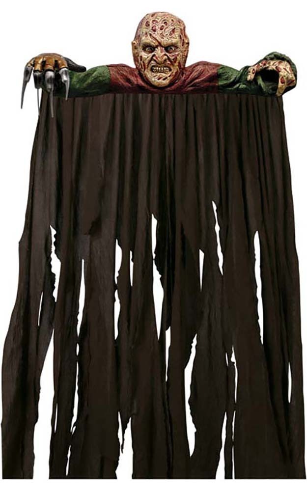LICENSED FREDDY KRUEGER DOOR TOPPER PARTY DECORATIONS PROP NIGHTMARE