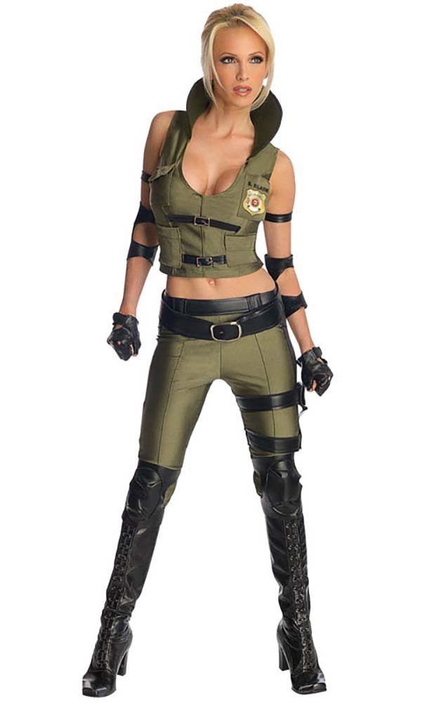 Sonya Blade Mortal Kombat Adult Costume Costume Crazy