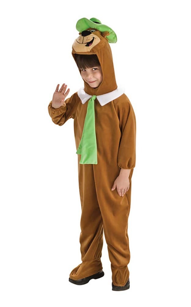 LICENSED CHILD TODDLER DELUXE YOGI BEAR FANCY DRESS BOOK WEEK COSTUME