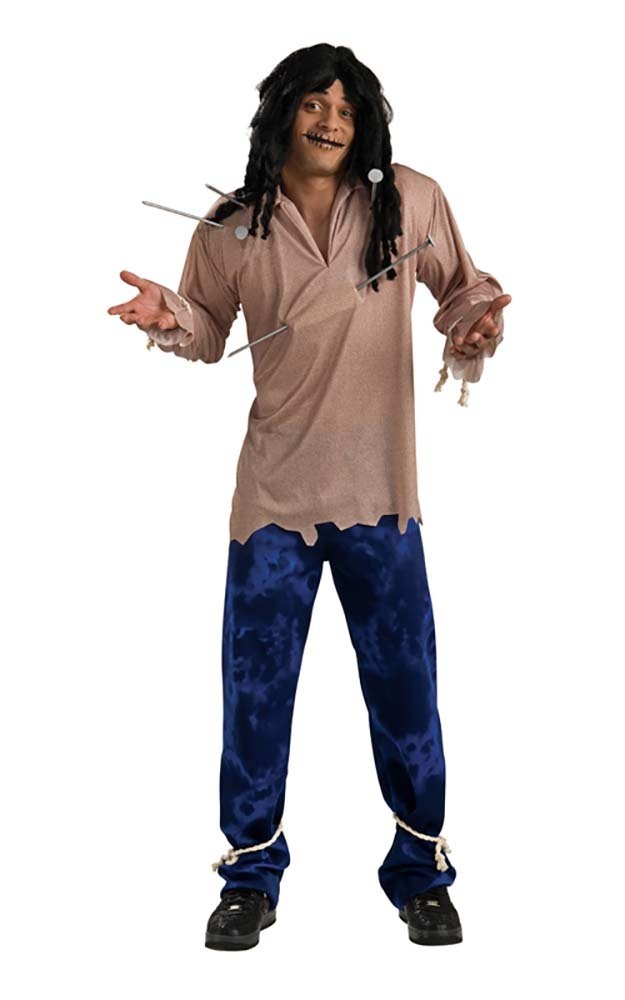 VOODOO DOLL WITCH DOCTOR ADULT MENS FANCY DRESS HALLOWEEN COSTUME