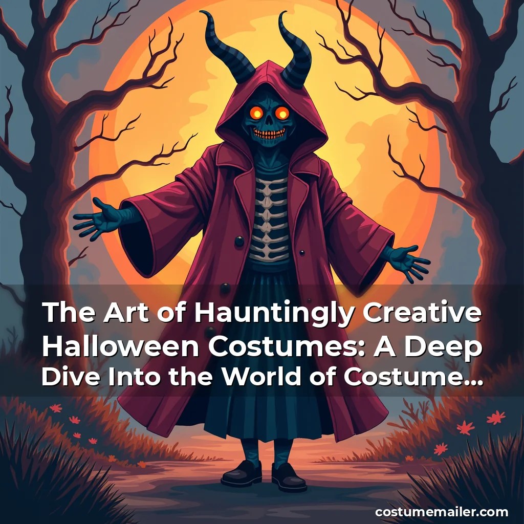 The Art Of Hauntingly Creative Halloween Costumes A Deep Dive Into The