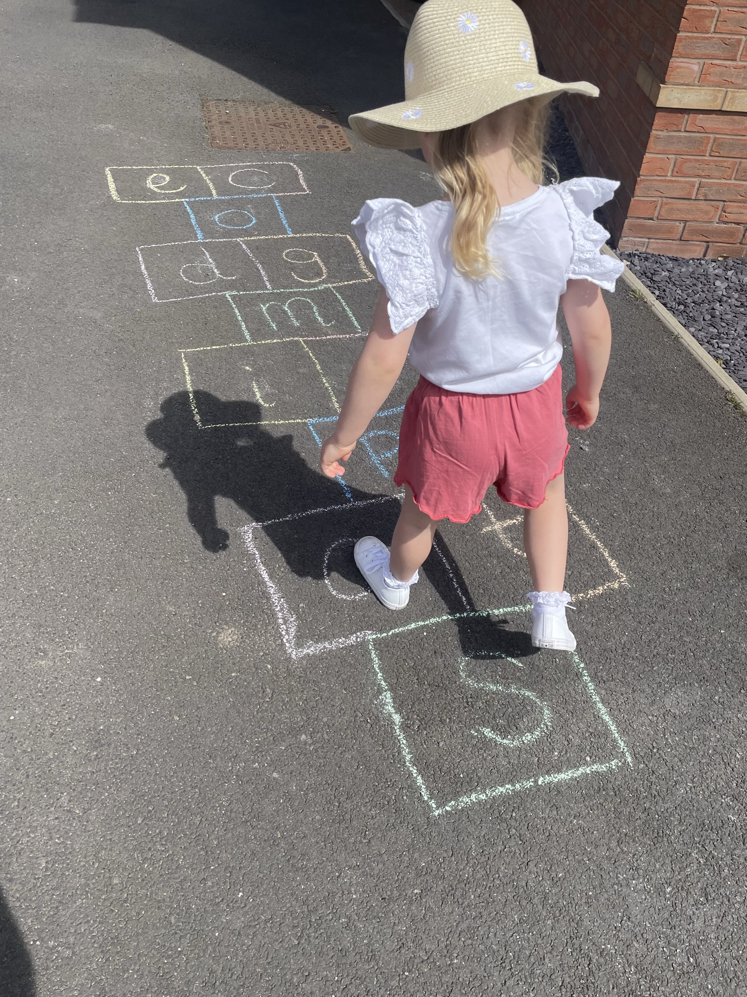 Phonics outdoors Learning through Play The Cosy Blog