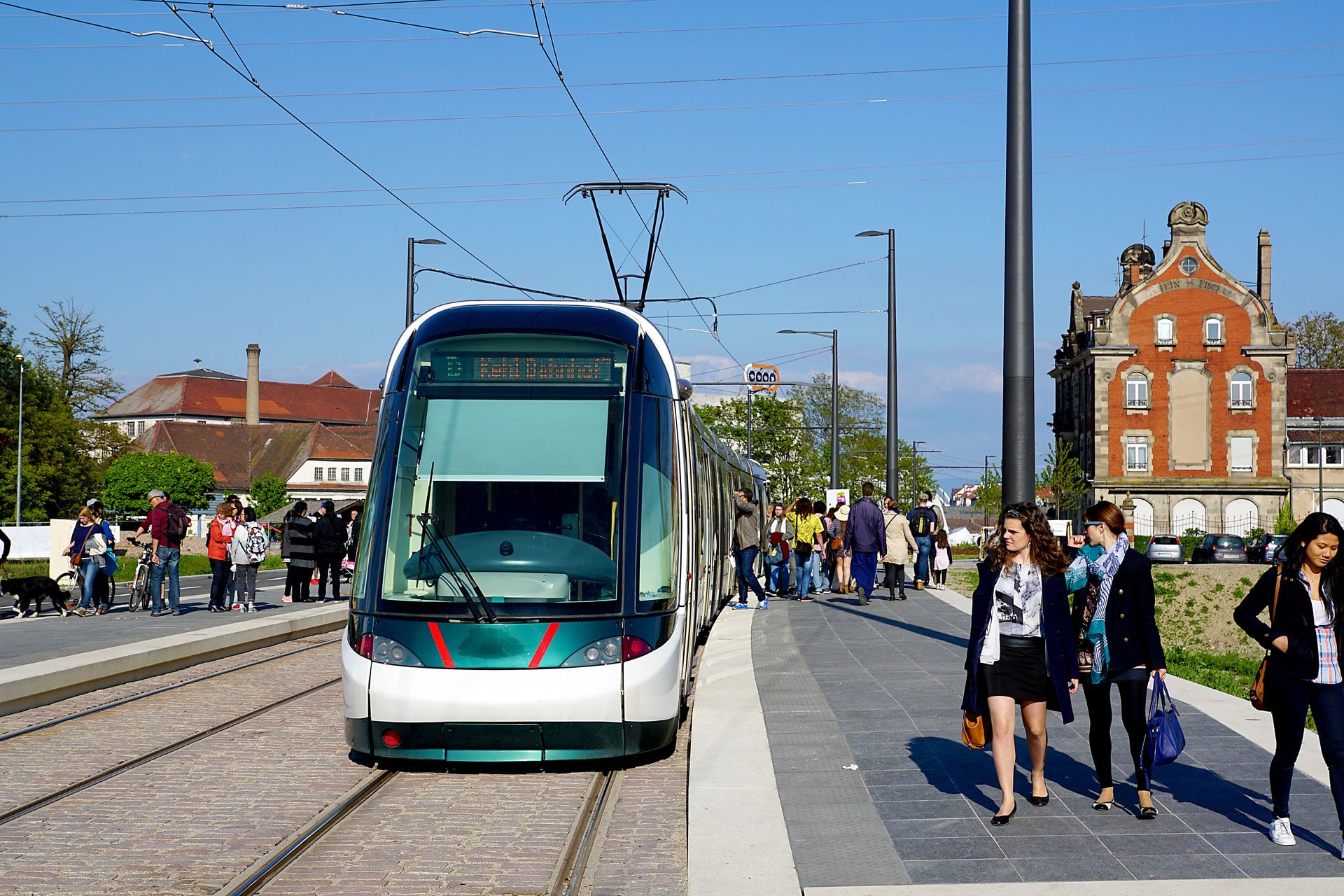 Ouverture de la ligne de Tram Strasbourg Kehl Cotad