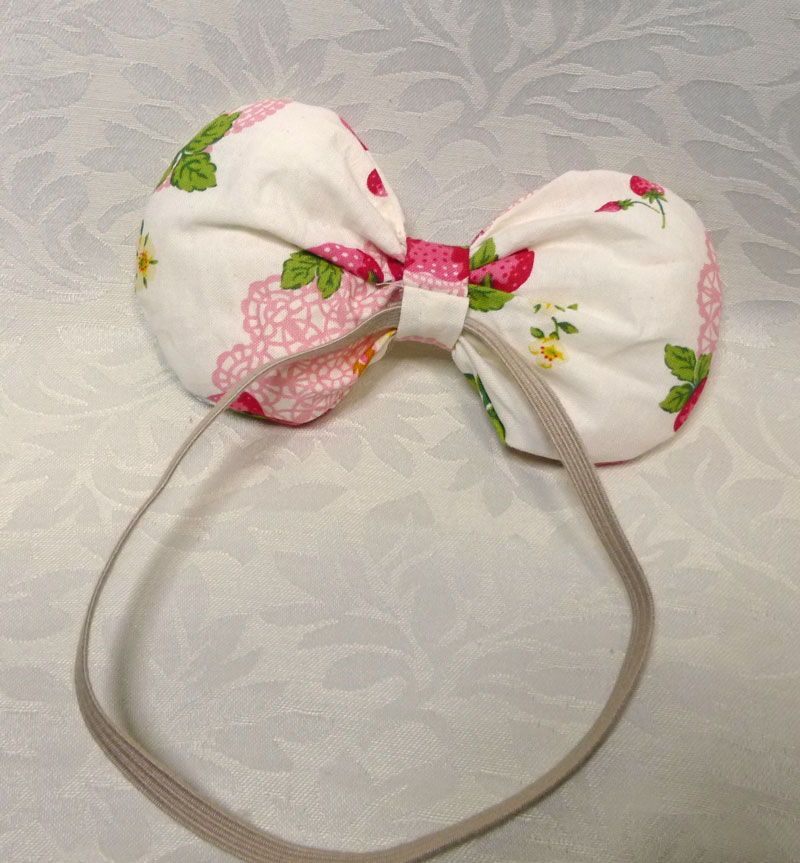 作り方☆「基本のリボン」ダッフィー・シェリーメイなどの縫いぐるみに 無料型紙工房ことろ