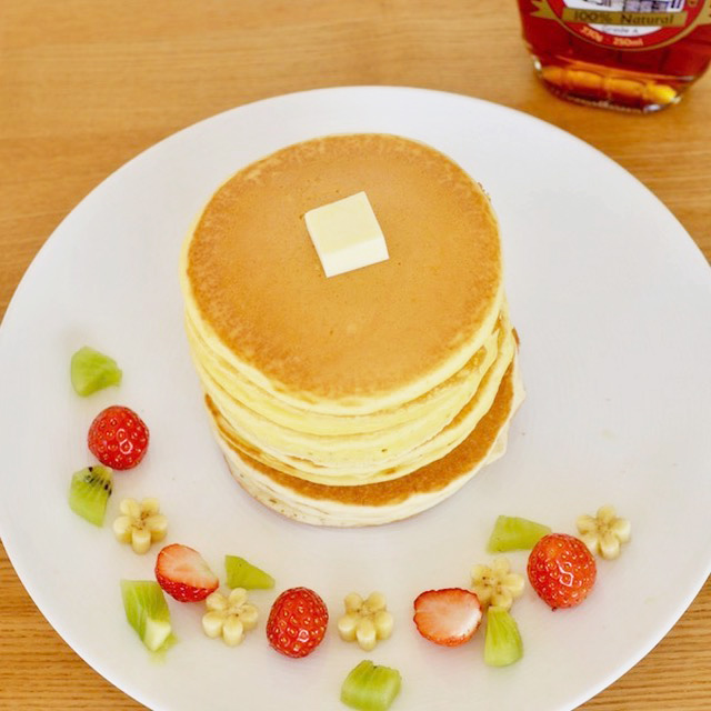 ホットケーキをふっくら綺麗な焼き色に焼く３つのポイントと焼き方。 | オンラインパン教室【一晩たっても柔らかいパン】 パンケーキのきれいな焼き方 | Cotta Column