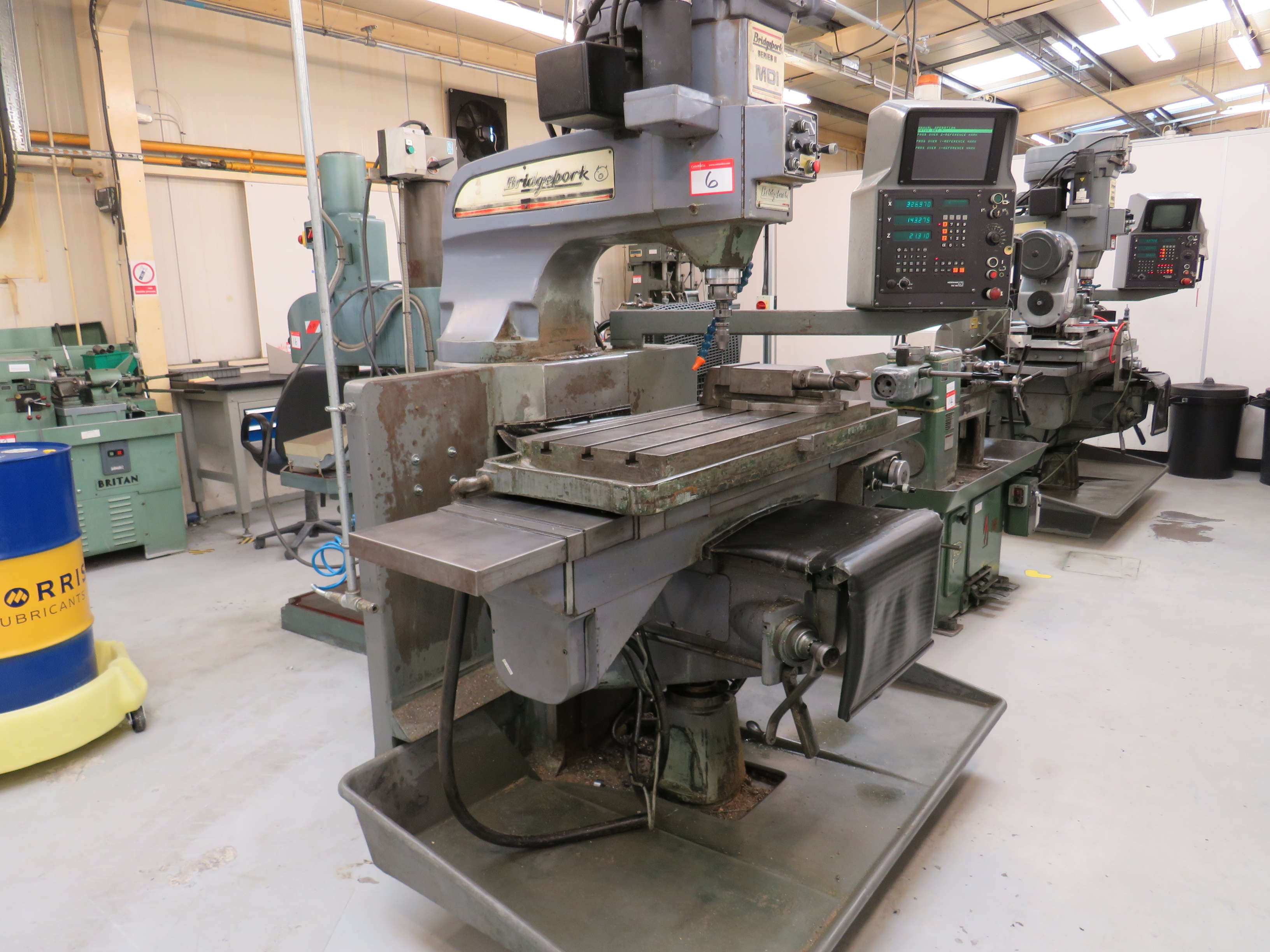 Bridgeport Series 2 MDI NC Turret Mill