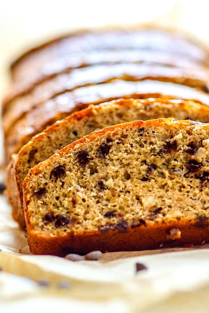 Gluten Free Chocolate Chip Pancake Bread