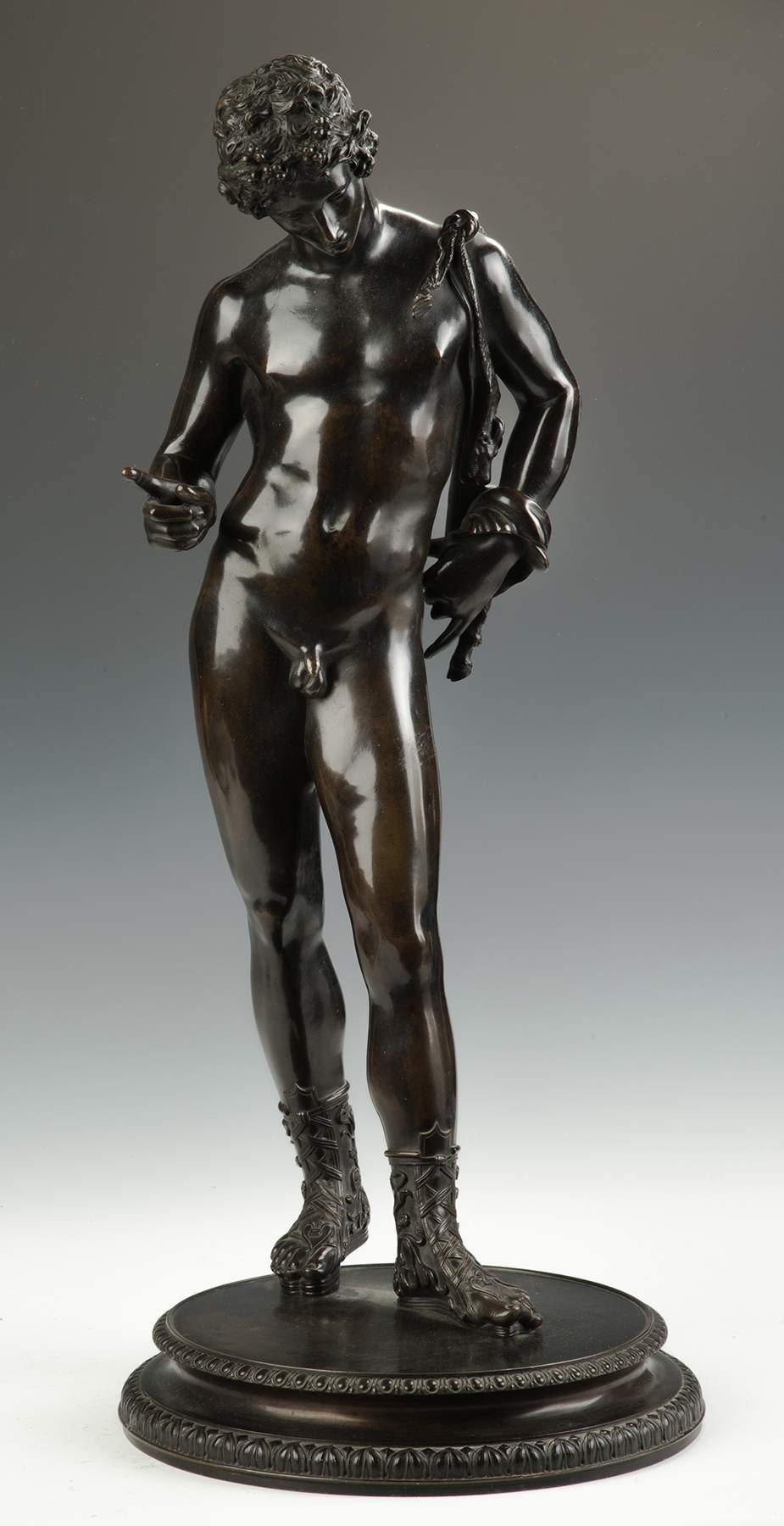 Bronze Sculpture of Greek Male Figure Cottone Auctions