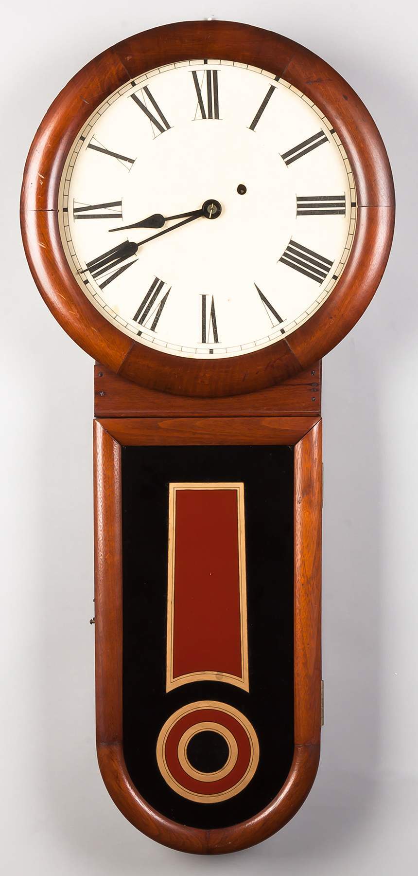 Howard Style Keyhole Wall Clock Cottone Auctions