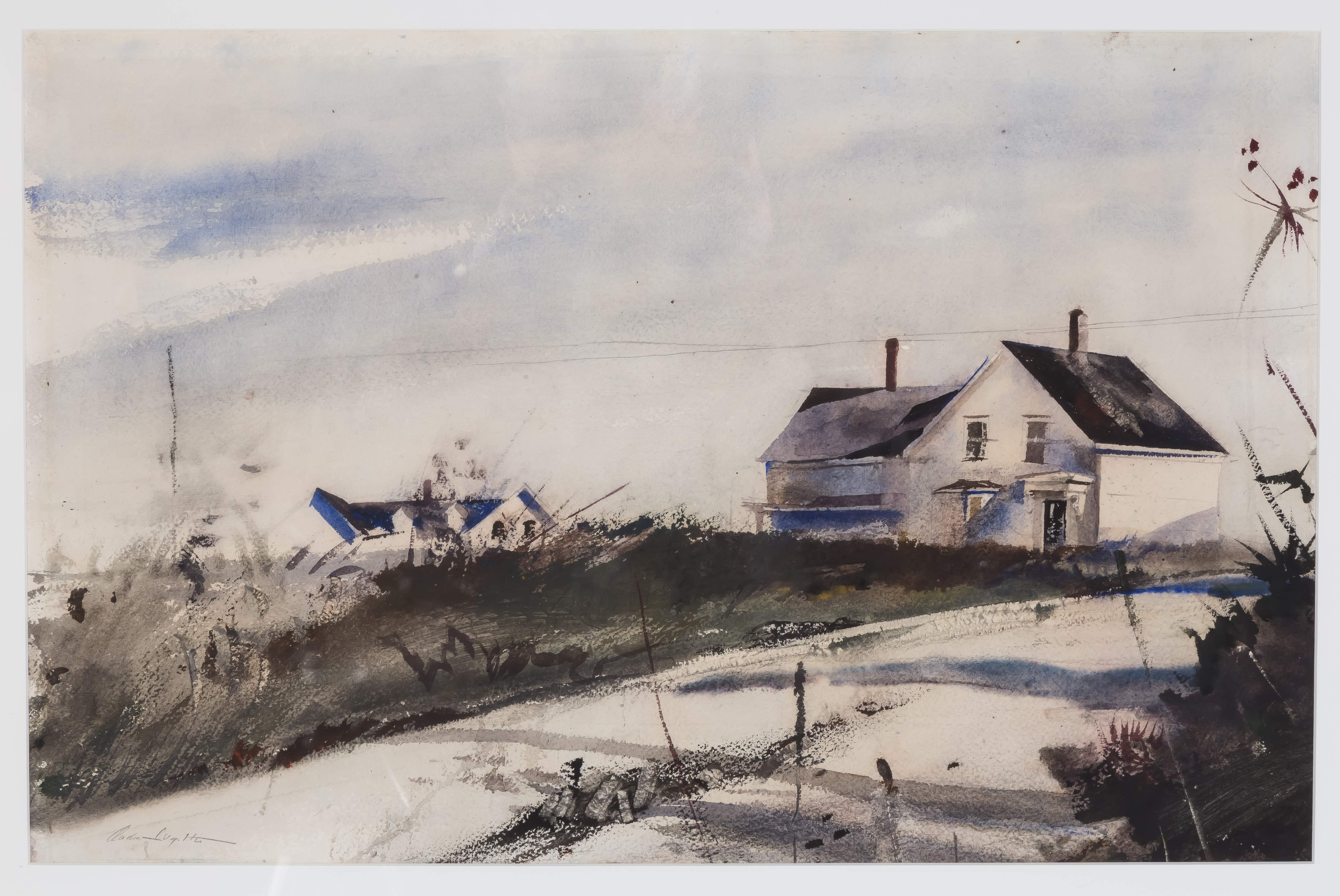 Andrew Wyeth (American, 19172009) “Stones Point” Cottone Auctions