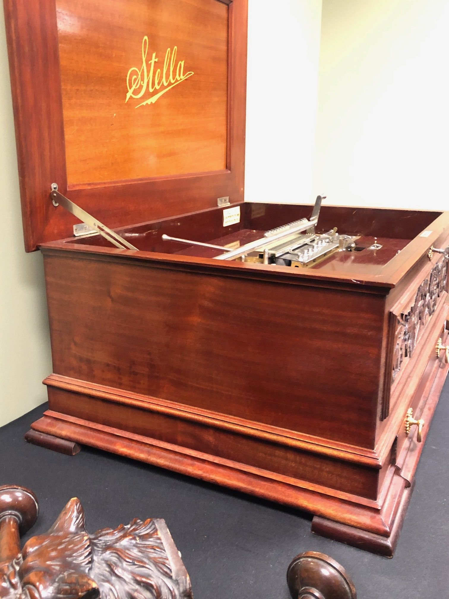 Stella Disk Music Box Cottone Auctions