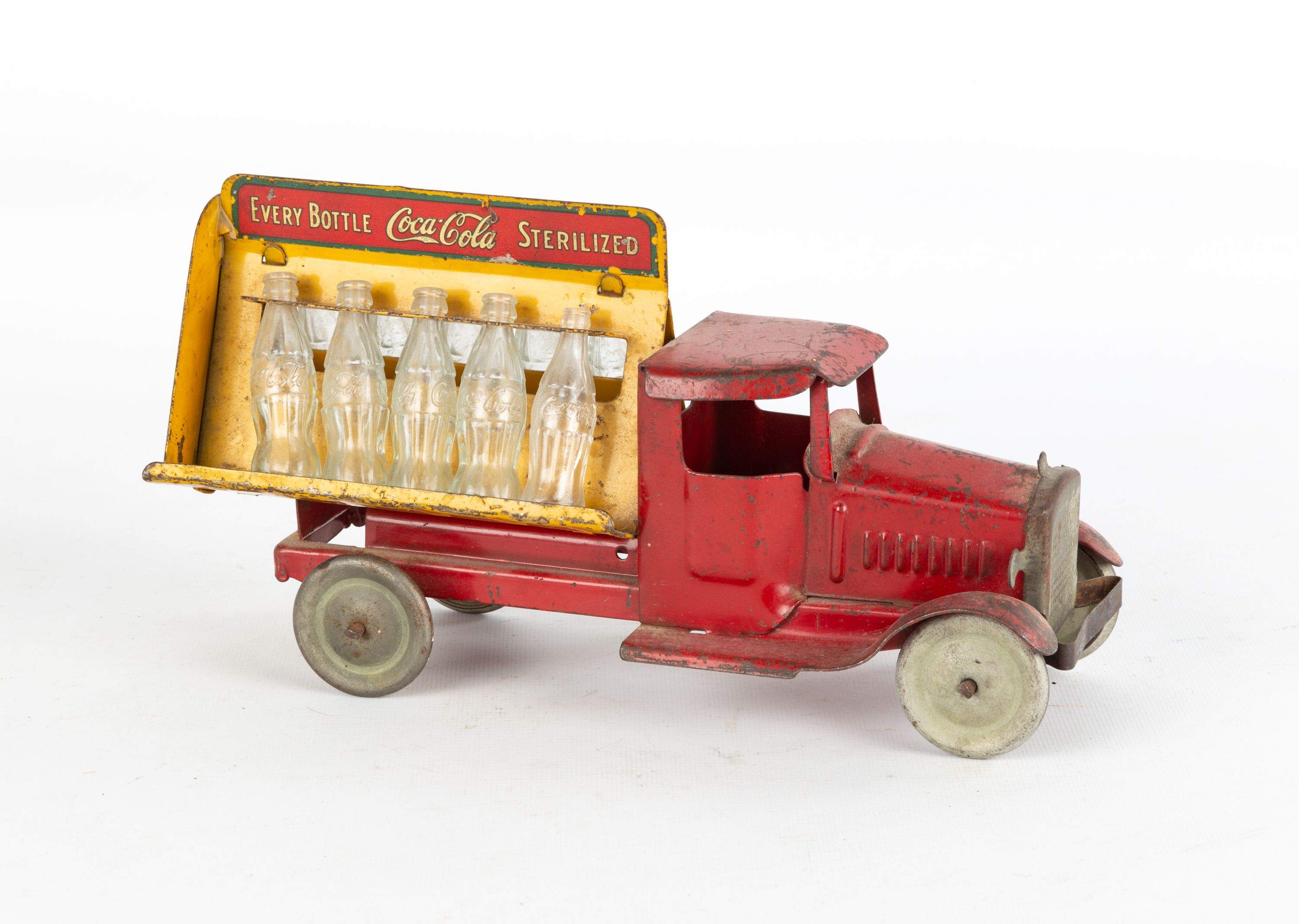 Pressed Steel Coca Cola Truck Cottone Auctions