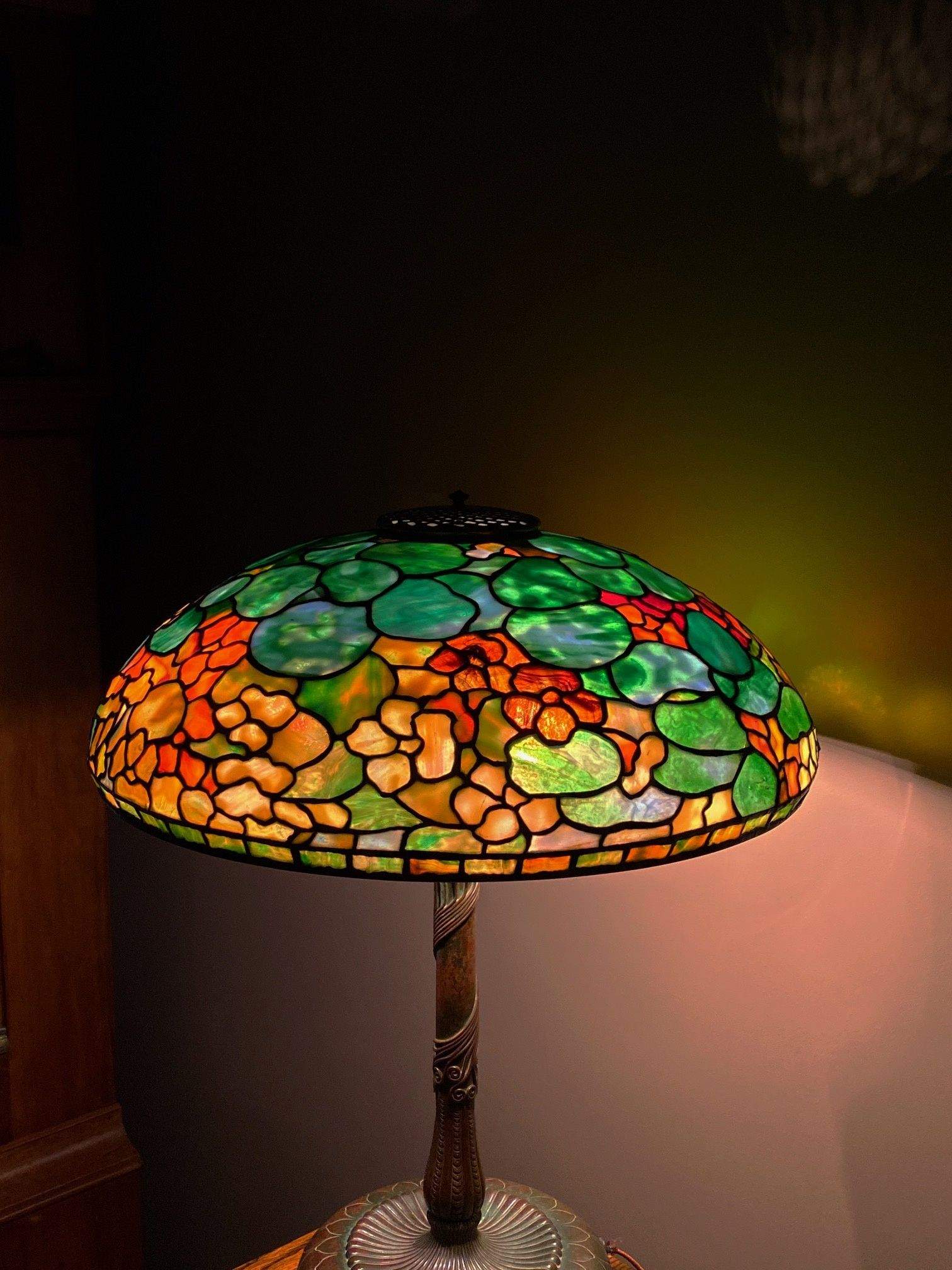 Tiffany Studios, New York "Nasturtium" Table Lamp Cottone Auctions