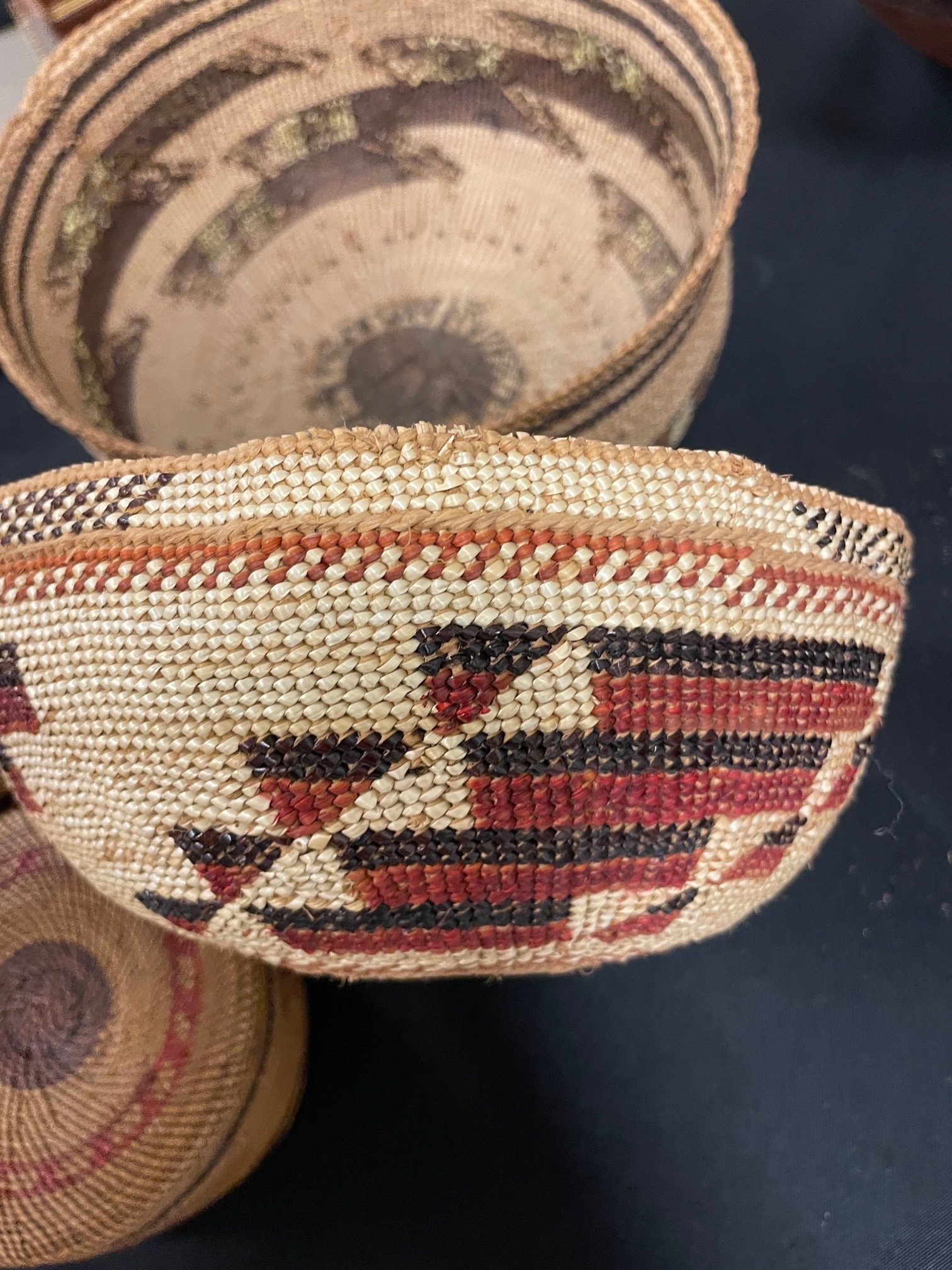 Vintage Native American Woven Baskets Cottone Auctions