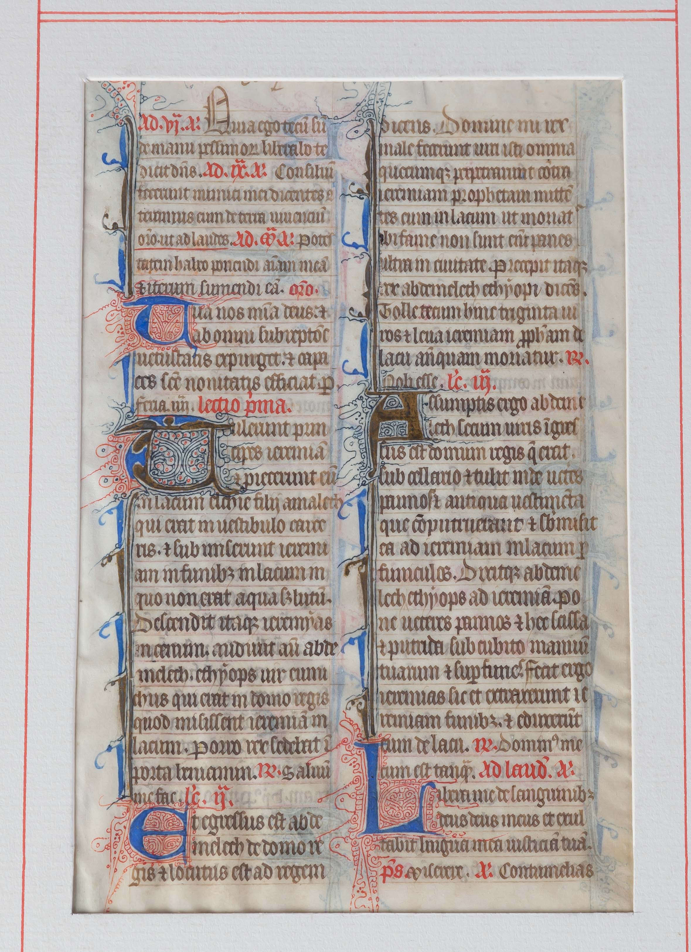 Group of Early Illuminated Manuscripts Cottone Auctions