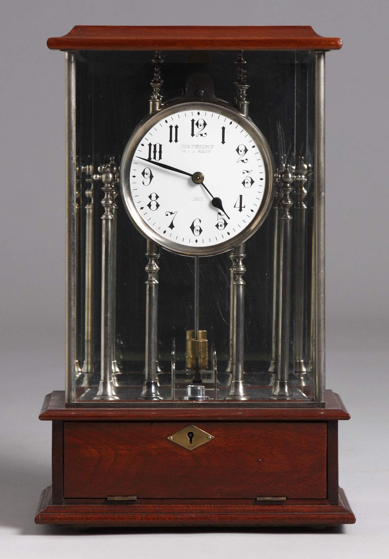 Herbert Scott Electric Clock Cottone Auctions
