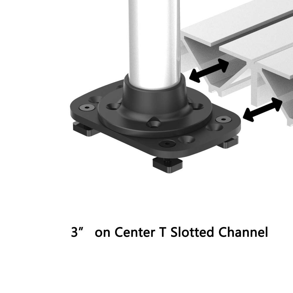 Aluminum Extrusion VESA Mount Heavy Duty w/ Quick Release