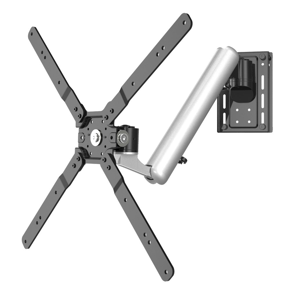 TV Slatwall Mount Height Adjustable Rotating & Quick Release