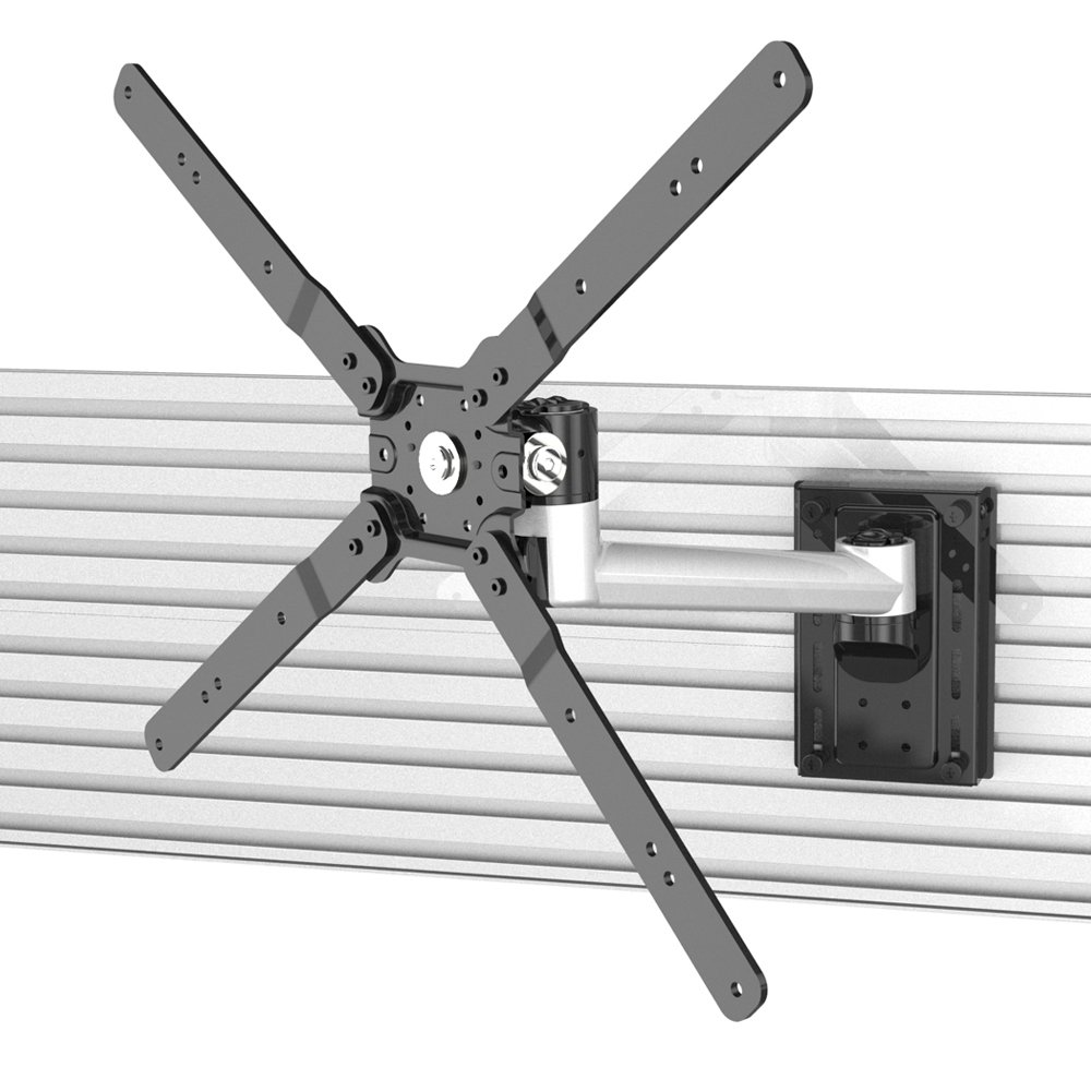 TV Slatwall Mount 32 â€“ 50â€ w/ Quick Release Single Arm