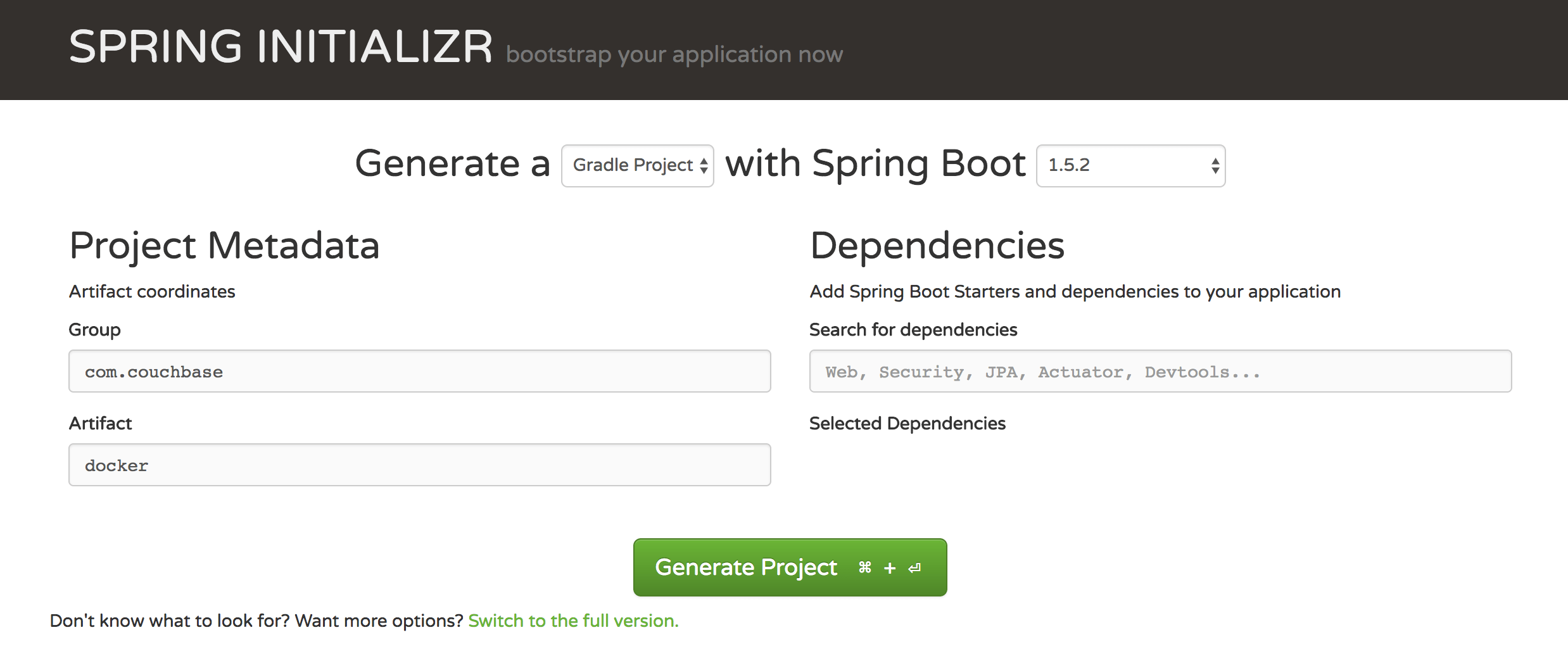 Use Docker to Deploy a Containerized Java with Couchbase  Application